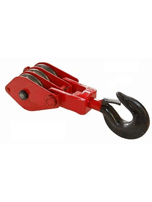 Блок монтажный трехрольный с крюком К-3- 3,2 тн FORCE LIFTING